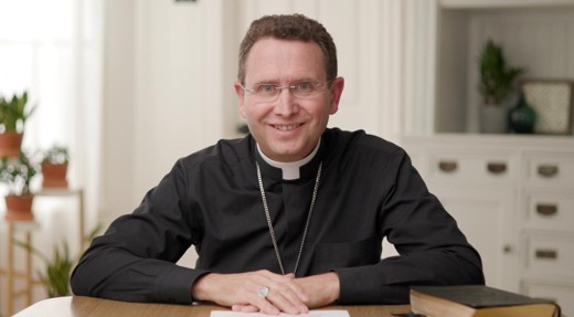 Bishop Andrew H. Cozzens, pictured for the Revive Eucharist course.