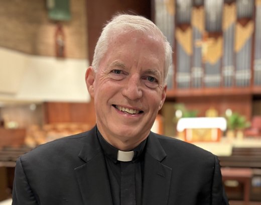 Bishop Kevin T. Kenney, pictured in Saint Olaf’s episcopal appointment announcement.